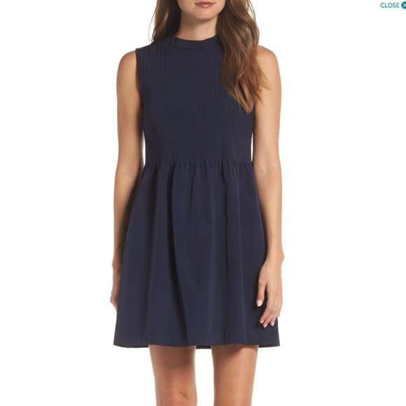 High Neck Stretch Dresses